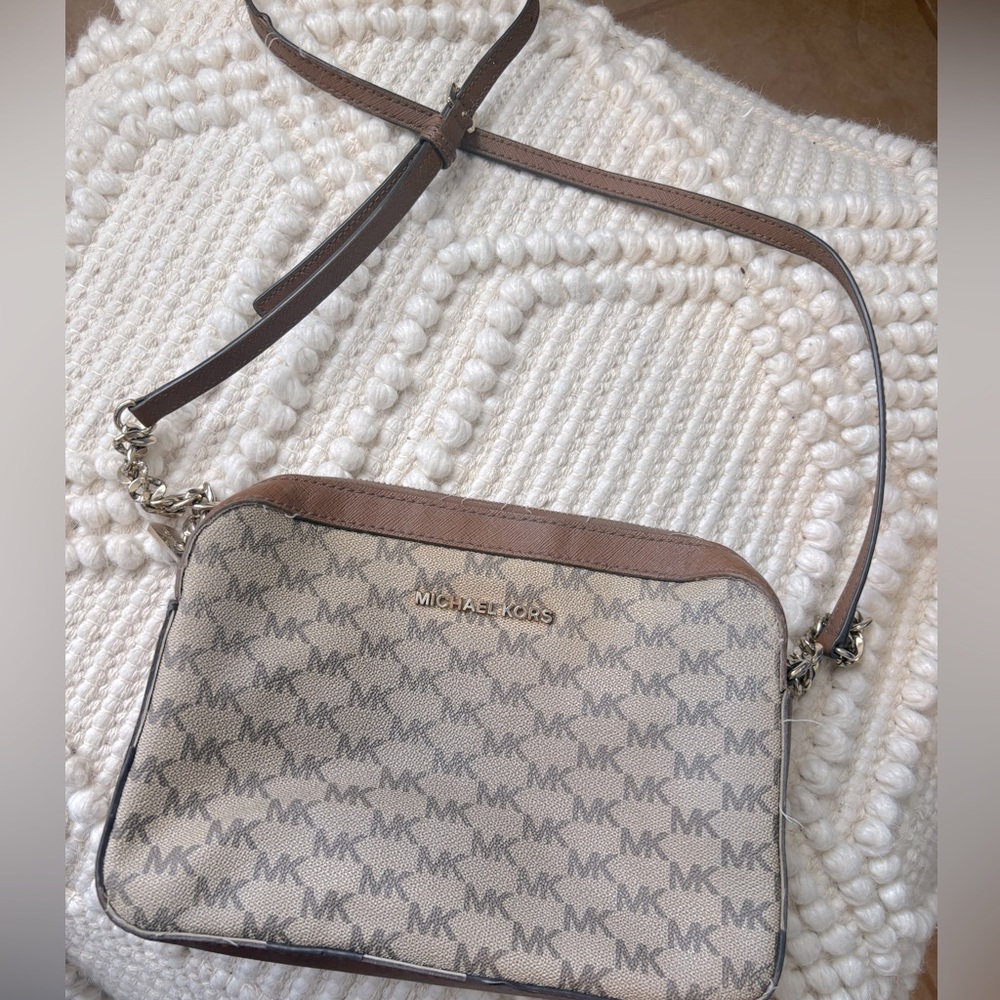 Monogrammed Michael Kors Crossbody